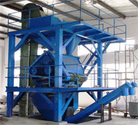 小型干粉砂浆生产设备(年产3000-10000吨)