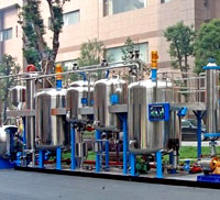 Complete Production Process for Emulsifying Bitumen